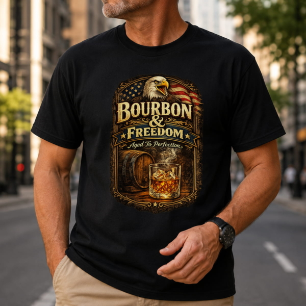 Freedom & Bourbon T Shirt