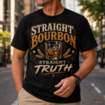 Straight Bourbon, Straight Truth T Shirt 2